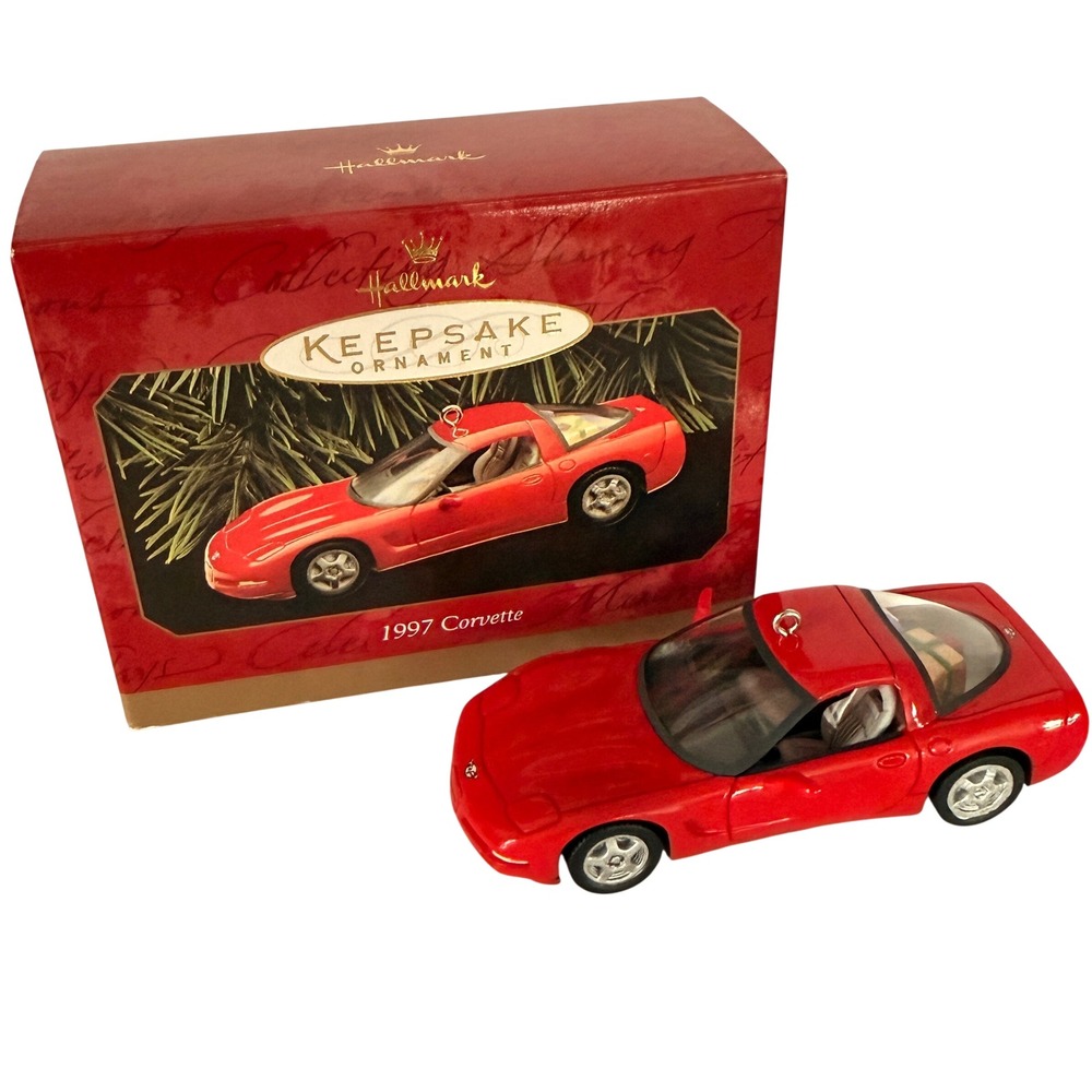 Hallmark Keepsake Ornament 1997 Chevrolet Corvette Torch Red Don Palmiter Boxed